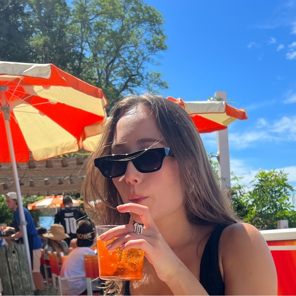 NWOT Anine Bing Otis Sunglasses & case - Picture 4 of 10